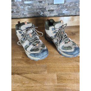 Red Head Hiking Shoes Brown Leather Size 9 P4115WER Waterproof Walking 🔥